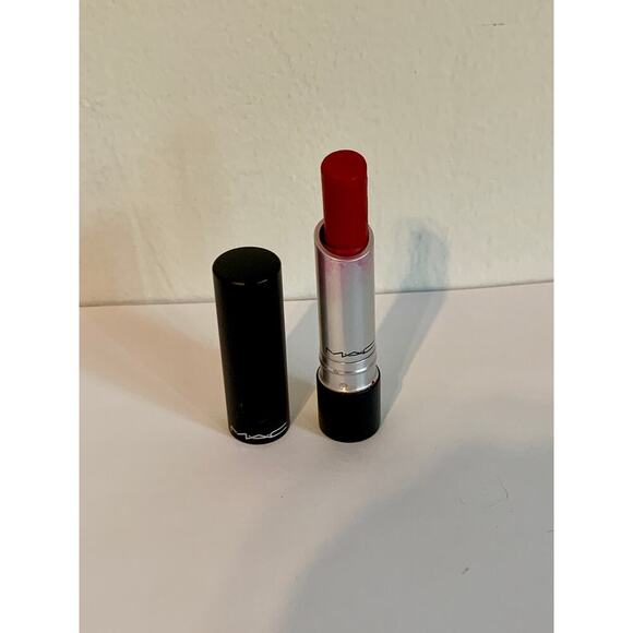 MAC Lipstick Pro Longwear Lipcreme Prolong USED Red Rare Discontinued Creme - Picture 3 of 7